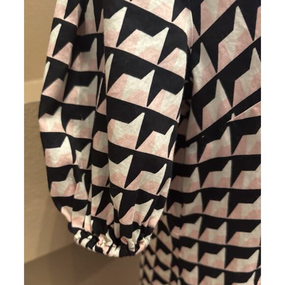 Who What Wear Women's Cotton Geometric Dress Size M - Picture 3 of 7